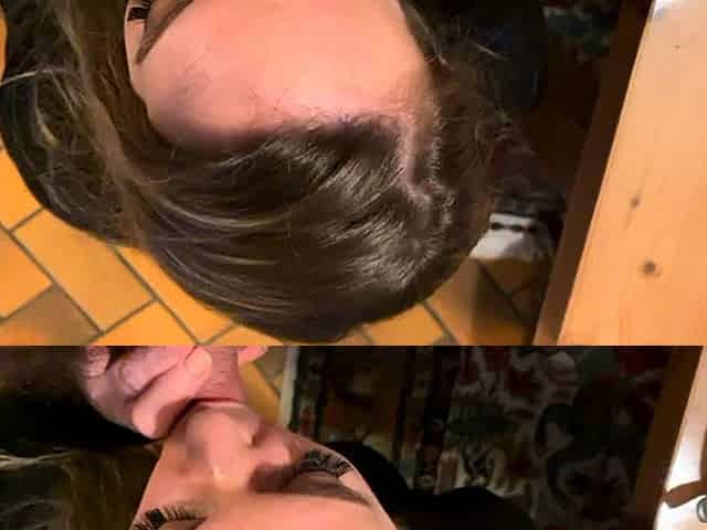 Amateur blowjob and cumshot compilation