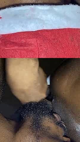 Santa-boy Fucking a Stray-cat Rough in Bathroom