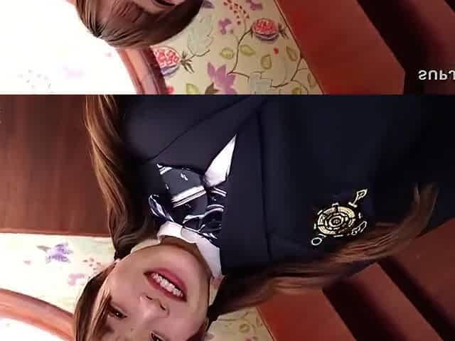 Rumored Girl Is Now In School Uniform! A Girl Who Is A Little Devil With A Very Sweet Personality!