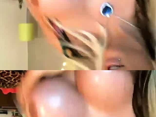 Sexy amateur blonde fingers and toys her wet pussy
