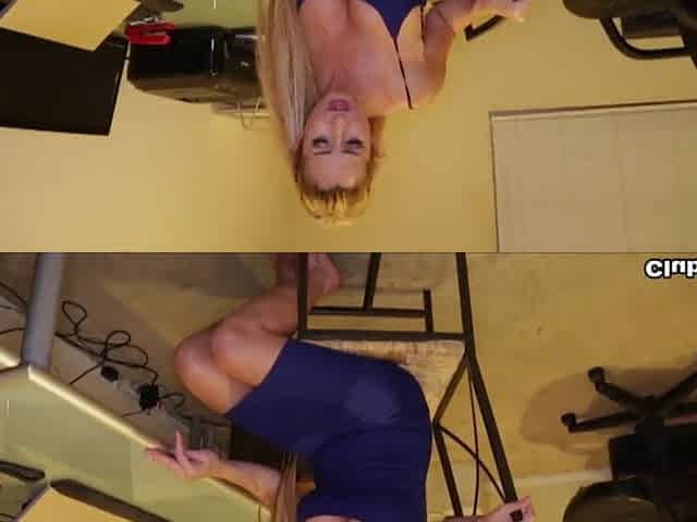 Buxom MILF Jana Hicks gives boss a handjob in POV