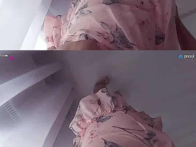 Step Mama caught Step Son with Boner and Helps Him Cum in Her Satin Pants whilst Standing