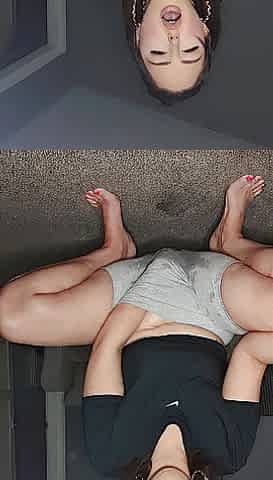 PART two -British chavy wench Squirting all over floor soaking moist immodest talk