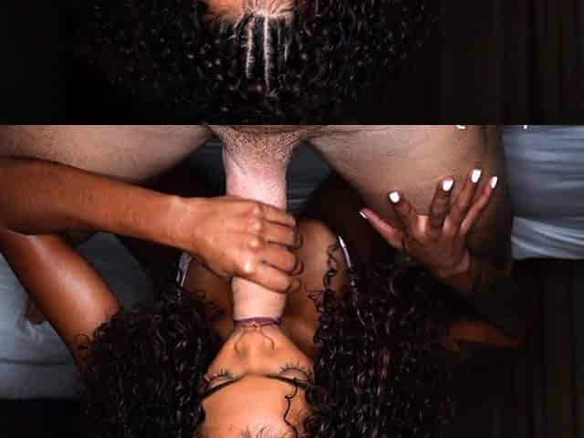 -Fansly-RawZ- Ebony Babe Squirts And Cums - Barbie Rous