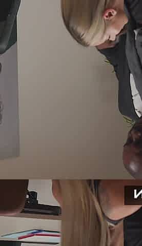 Russian Bombshell Angel Rivas Takes a BBC up Her Ass in the Office