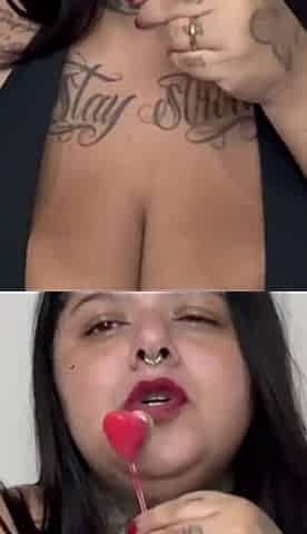 Sucking on His Lollipop and Smoking