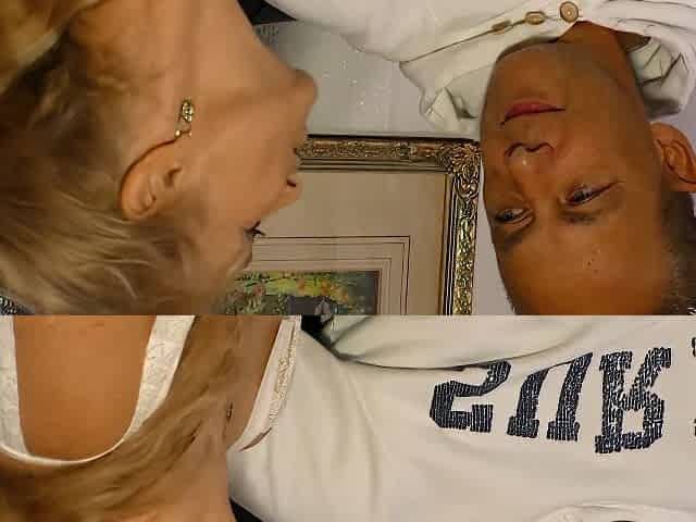 Bea Dumas In Big Ass Mature Blonde In Stockings Takes Cum On Tits From Her Nasty Fucker