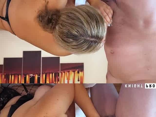 German Milf With Giant Tits Helps Dumb Lost American - Brad Knight