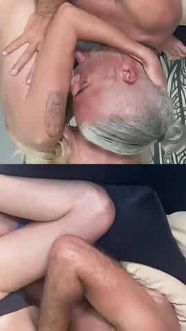 MILF Fucked Hard with Giant Dildo