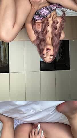 Adorable Asian Kitten with an Extremely Tight Pussy