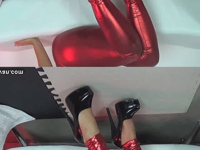HD Plus Submit to Me- Red Spandex