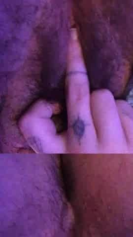 Playing with my wet little pussy