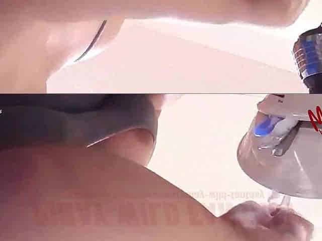 Indian Desi Maid with Big Tits Filmed While Washing Dishes
