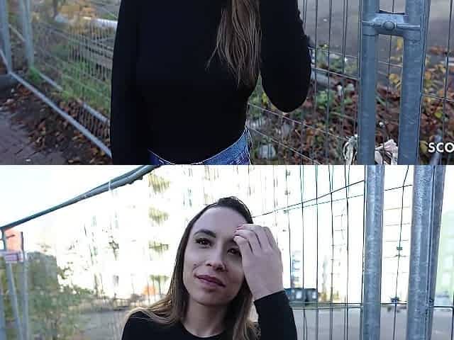 Petite Latina With Perfect Tits Pick Up For Casting Fuck - Priscila Belini
