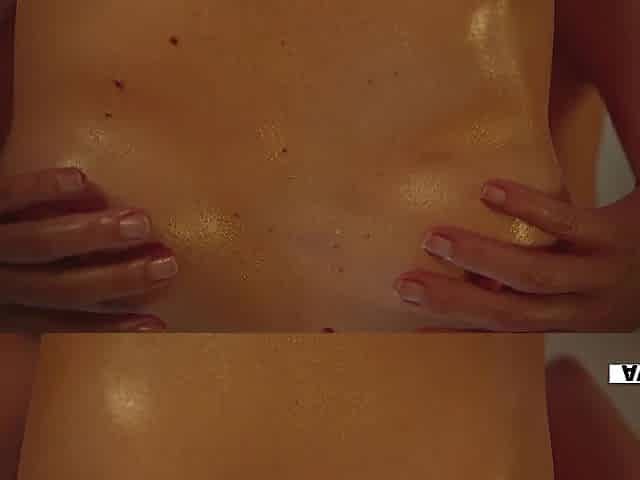 Oiled Up and On My Knees. An Private Fingering POV to Creamy Climax ????