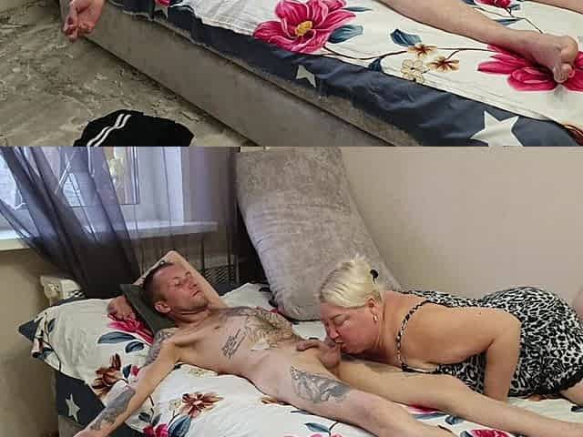 I Love Cumming in My Stepmom's Deep Throat with Hot Cum