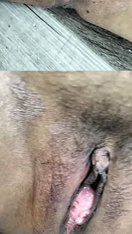 Asian Thai Wife Gapes Her Tight Pussy for You