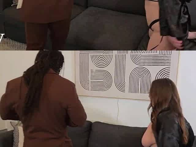 Interracial big beautiful woman Screwing BBC Bull From Work