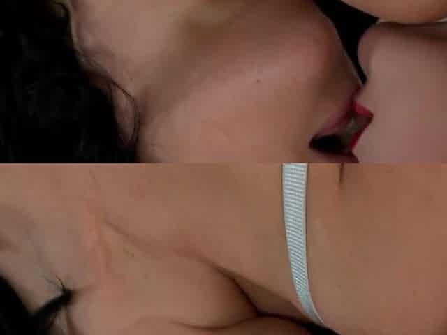 Sapphire & Paige Delight hot lesbian sex