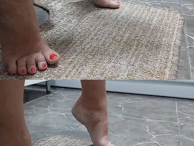 Blonde Mature Wife Enjoys Sex in Between