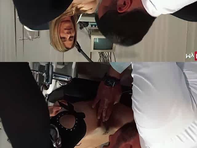 Blonde Teen 18+ Stepsisters & Blonde Milf Enjoy A Hard Fuck German Amateur Sex