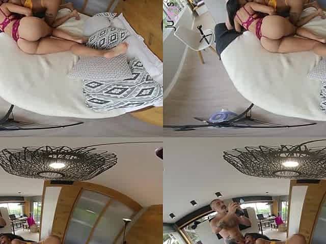 Busty latinas heaven - photoshoot BTS - perVRt