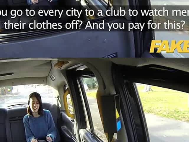 Fake Slim taxi naughty tight pussy stretches when she gets naughty and naked