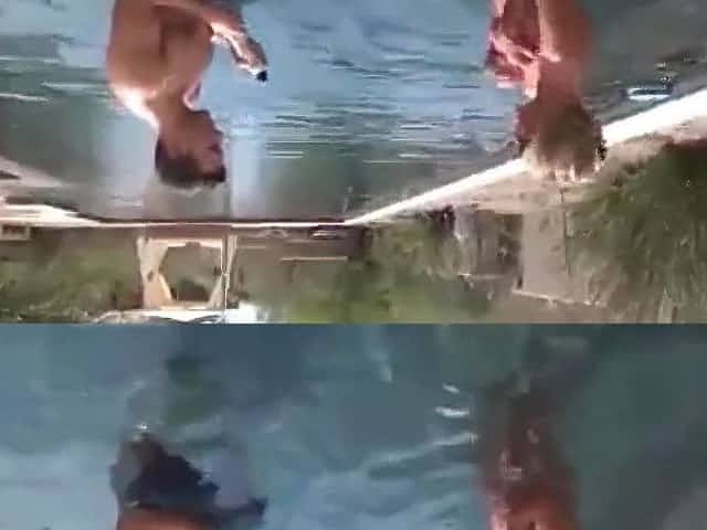 Meeting Mommy In A Bikini By The Pool