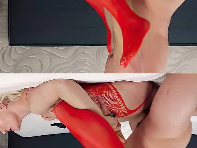 Large Tits Blond Lilly Enjoyment And Fit Chap