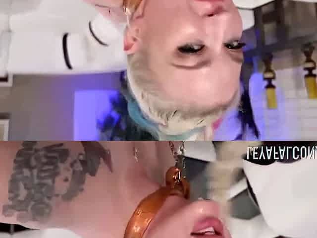 Busty Clip With Modest Leya Falcon From