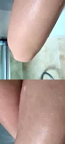 Beautiful Brunette Big Boobs Rides Fake Cock