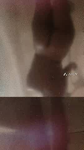 Dancing in the shower