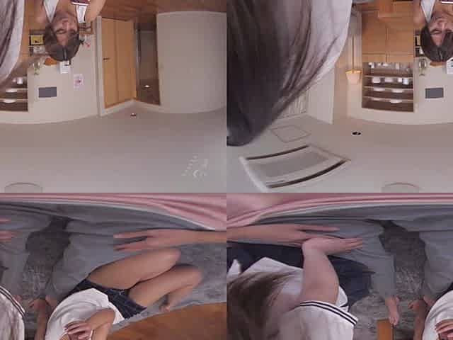Asian teen temptress breathtaking VR clip