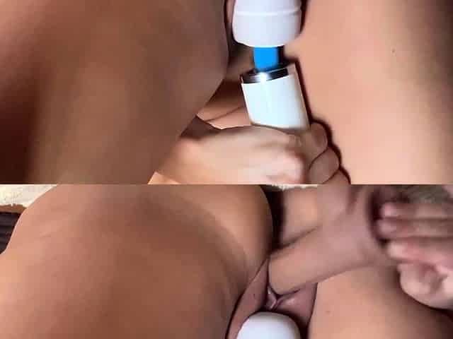 Close up MILF masturbation