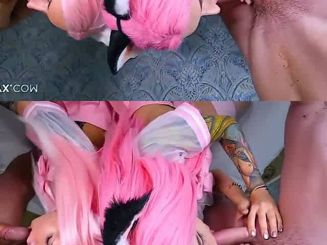 Keoki Star & Purple Slut - Pink Holes 4some Orgy