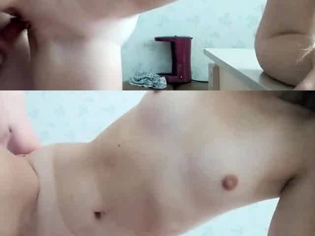 Blonde Babe's Rough Sex and Orgasm Video