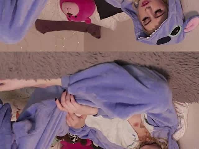Kigurumi Onesie Ahegao Cute Teen