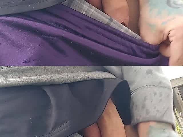 Uncut Knob Pissing OUTSIDE in PUBLIC -UncutAtNight-