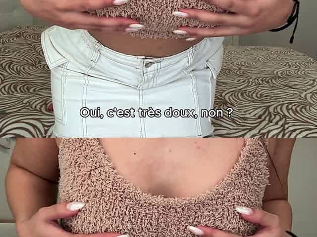 JOI - Jerk off While I Tease You with My Furry Top and Skirt