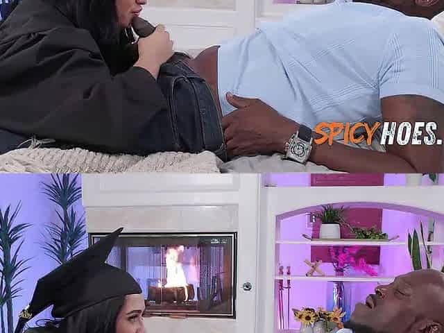 Ebony Stepdad Bangs His Lalin girl Stepdaughter With His Monster Wang