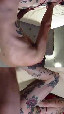 Sexy Goth Slut Slayed - Intense Sex with Heavily Tattooed Slut Megan Inky