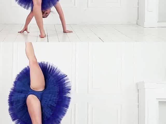 Figly Migly Sexy Petite Brunette Gymnast