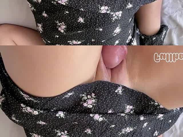 OMG!!!pov rubbing love button and creampie inside