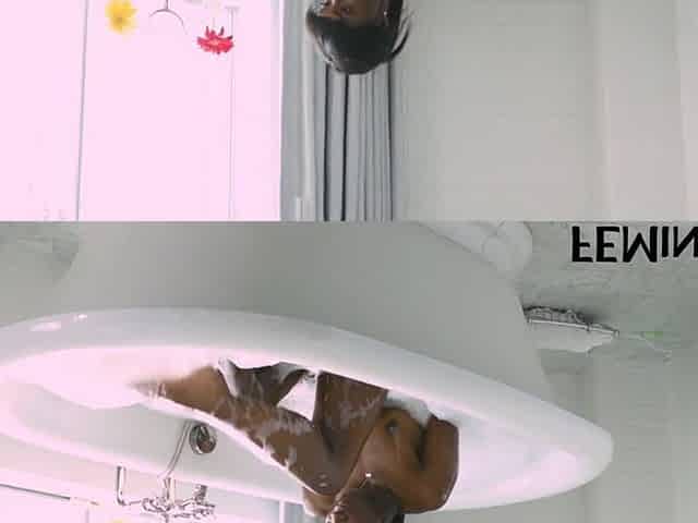 FEMINGE 4K - Black Hotties Enjoying Themselves In The Bathtub