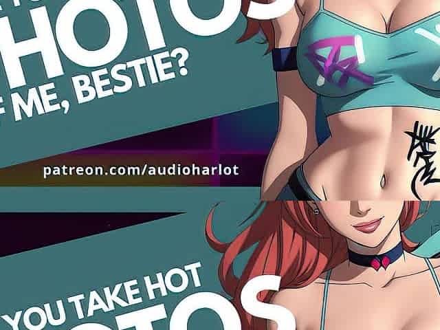 Helping Your Fitness Model Bestie Take Pictures For A Competition (Audio Porn)