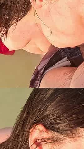 Outdoor Blowjob at Sea