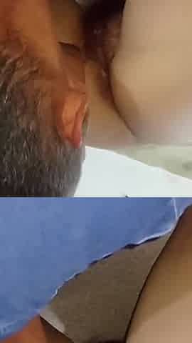 Stepdaughter Whore Waits with Her Ass Standing up for Her Stepfather