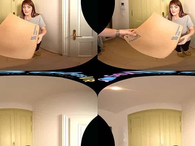 Carrier - Busty Brunette Babe Blowjob And Fuck - Sexlikereal