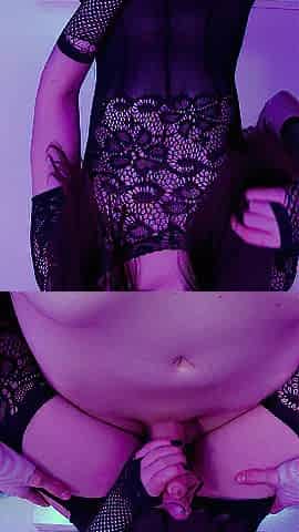 Large Schlong Femboy Anal Riding Joy