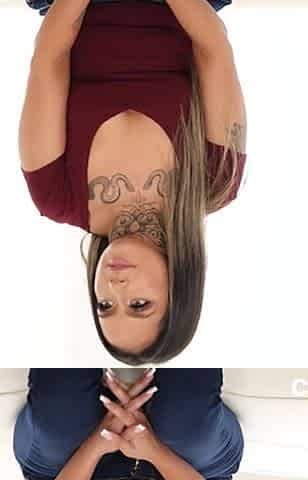 Latina Takes Huge Dick in Her Ass!!